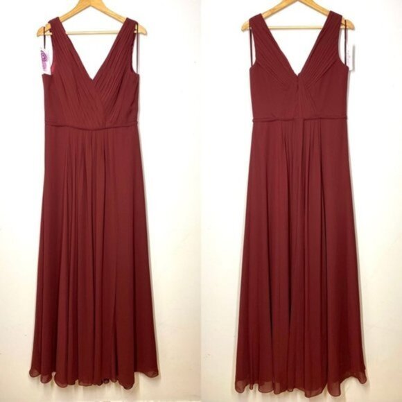 NWT Theia Siena Bridesmaid Dress Women Sz 12 - Picture 4 of 10